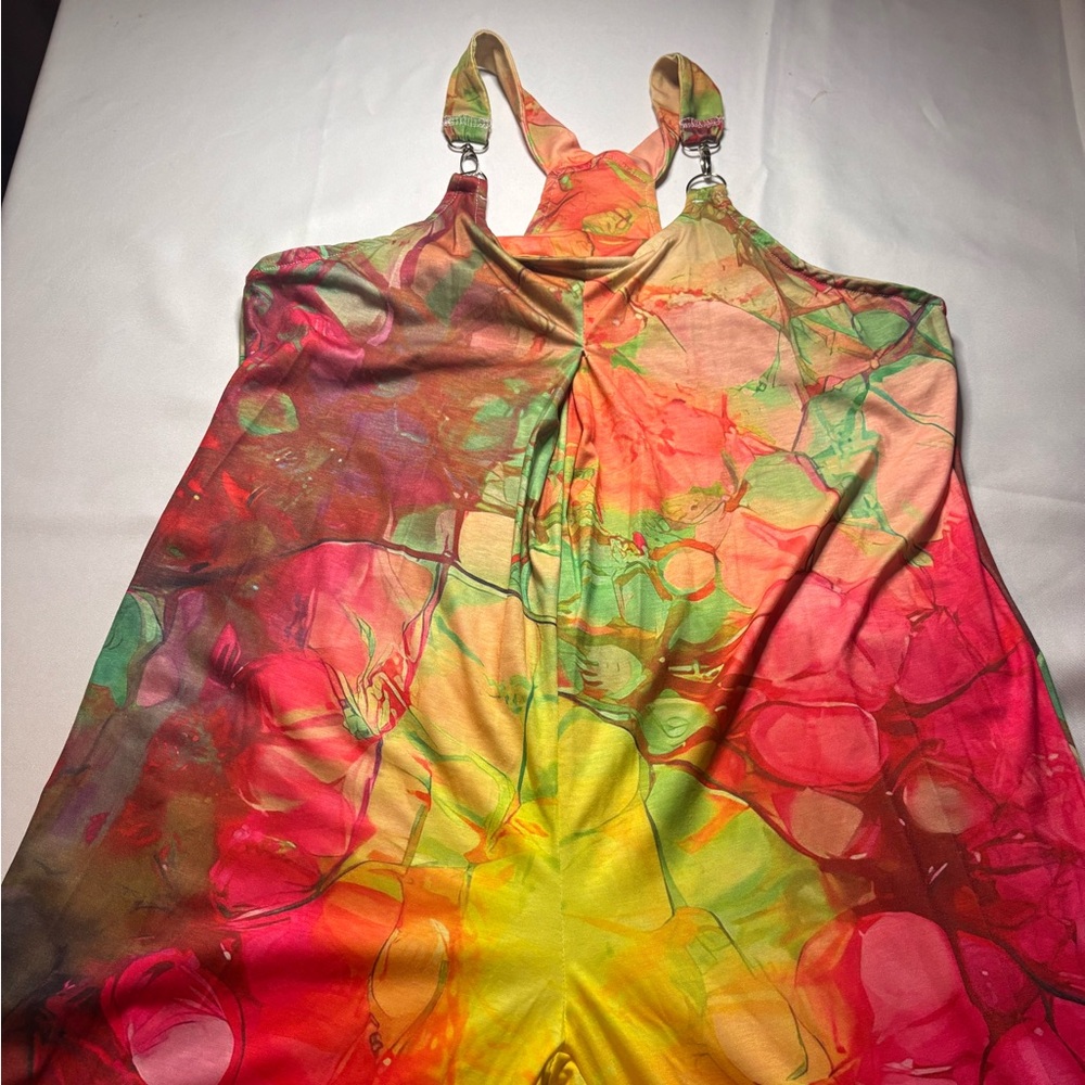 Colorful Tie-Dye Jumpsuit